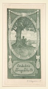 Exlibris von Heinrich Vogeler