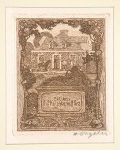 Exlibris von Heinrich Vogeler