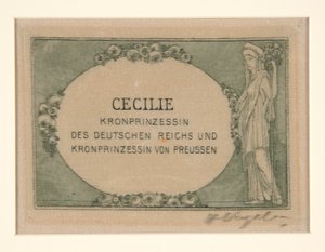 Exlibris von Heinrich Vogeler