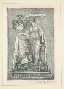 Exlibris von Heinrich Vogeler