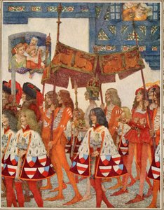 Des Kaisers neue Kleider, aus Märchen von Hans Christian Andersen, veröffentlicht 1911