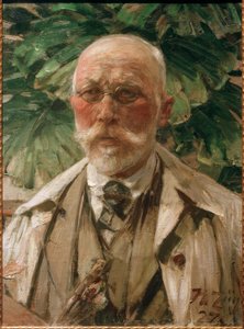 Selbstbildnis von Heinrich von Zügel