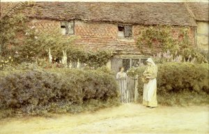 Ein Cottage in Haslemere von Helen Allingham