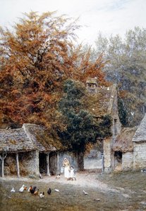 In Lower Dowdeswell, nahe Cheltenham von Helen Allingham
