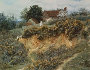 In Sandhills, Witley von Helen Allingham