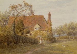 Hedges Farm, East End Farm, Pinner von Helen Allingham