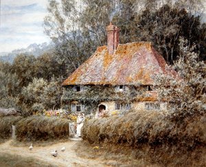 Valewood Farm, unter Blackdown, Surrey von Helen Allingham
