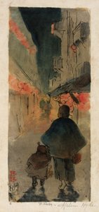 Gasse in Chinatown von Helen Hyde