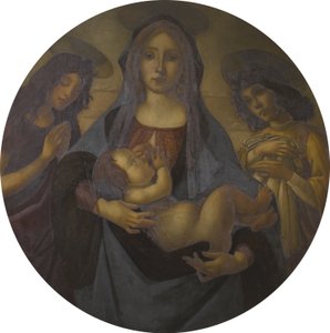 Die Jungfrau und das Kind mit dem heiligen Johannes und einem Engel (nach Botticelli)
