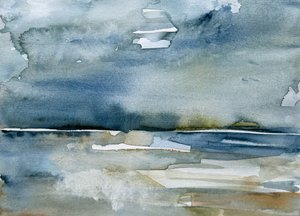 Abstrakte Meereslandschaft