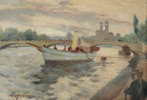 Motiv von der Seine von Helmer Osslund