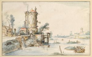Kanallandschaft von Hendrick Avercamp