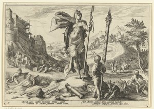 Bronzezeit von Hendrick Goltzius (workshop of)