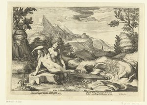 Salmacis und Hermaphroditus