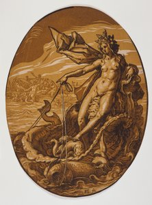 Amphitrite von Hendrick Goltzius