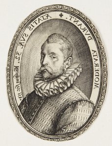 Büste eines Mannes nach links blickend von Hendrick Goltzius
