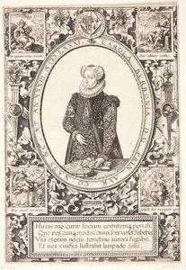 Charlotte von Bourbon von Hendrick Goltzius