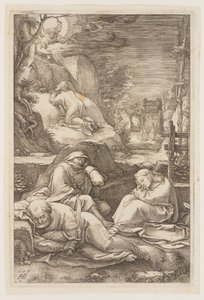 Christus am Ölberg, aus Die Passion