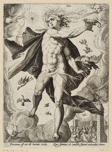 Die vier Elemente: Luft von Hendrick Goltzius