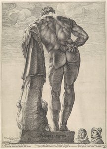 Farnesischer Herkules von Hendrick Goltzius