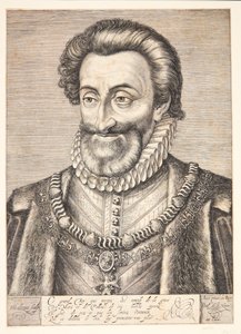Heinrich IV., König von Frankreich von Hendrick Goltzius