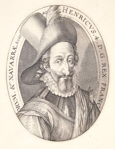 Heinrich IV., König von Frankreich von Hendrick Goltzius