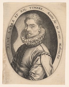 Hieronymus Scholiers von Hendrick Goltzius