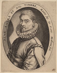 Hieronymus Scholiers von Hendrick Goltzius