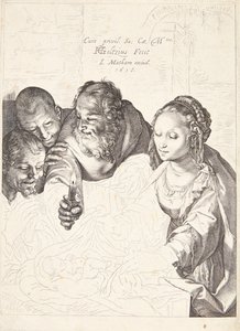 Die Anbetung der Hirten von Hendrick Goltzius