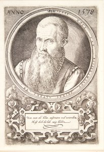 Jan Goltz II von Hendrick Goltzius