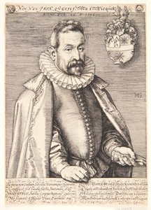 Jan Nicquet von Hendrick Goltzius