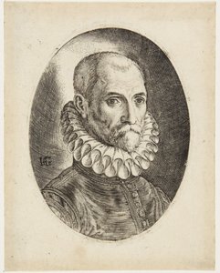 Johannes Stradanus von Hendrick Goltzius