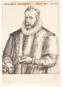 Justus Lipsius von Hendrick Goltzius