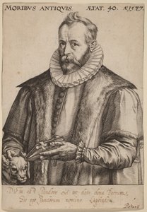 Justus Lipsius von Hendrick Goltzius
