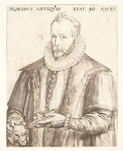 Justus Lipsius von Hendrick Goltzius