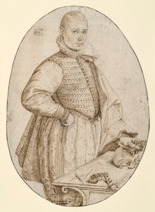 Kniefigur eines jungen Mannes nach rechts (Gysbrecht van Batenburg)