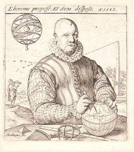 Nicolaus Petri van Deventer von Hendrick Goltzius
