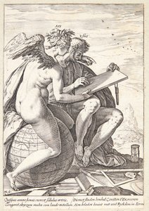 Übung und Kunst von Hendrick Goltzius