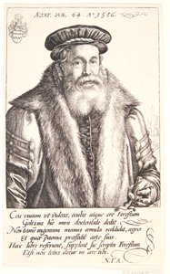 Petrus Forestus von Hendrick Goltzius