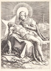 Pietà von Hendrick Goltzius