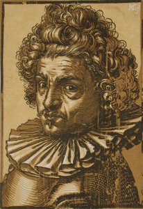 Porträt von Gillis van Breen von Hendrick Goltzius