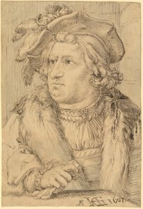 Porträt eines Mannes von Hendrick Goltzius