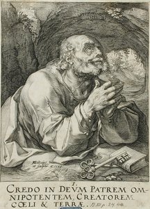 Sankt Peter von Hendrick Goltzius