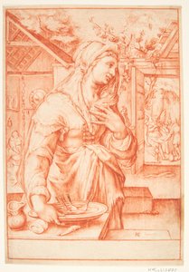 Sarah in der Küche