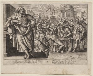 St. Bartholomäus von Hendrick Goltzius