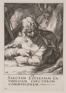 St. Jakobus der Jüngere, aus Christus, die Apostel und St. Paulus mit dem Glaubensbekenntnis