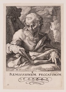 St. Simon, aus Christus, die Apostel und St. Paulus mit dem Glaubensbekenntnis