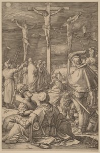 Die Kreuzigung von Hendrick Goltzius