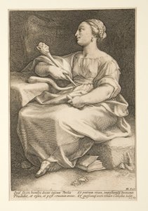 Die neun Musen: Thalia, #2 in einer Serie von 9 von Hendrick Goltzius