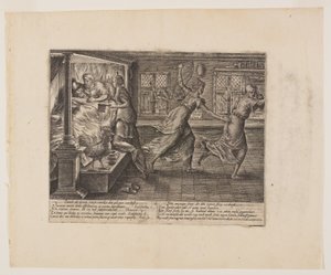 Die schlaflose Nacht des Streitenden, aus Litis Abusus (Die Missbräuche des Gesetzes)